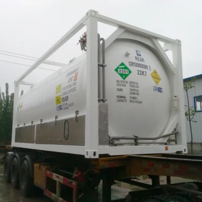 Bulk Liquid Nitrous Oxide/N2o Gas in ISO Tank for Cream Chargers